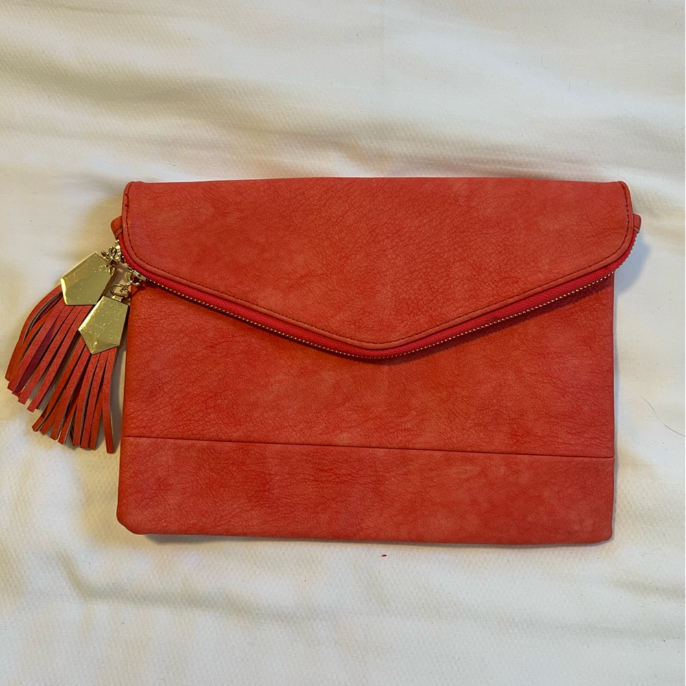 Urban Expressions Coral Clutch/Crossbody
